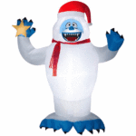 Bumble the Abominable Snowman Inflatable Decoration