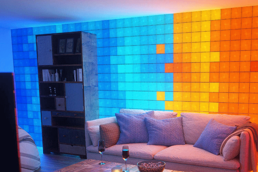 Nanoleaf light up wall panels