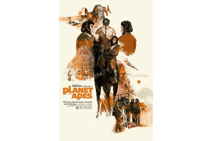 planet of the apes poster