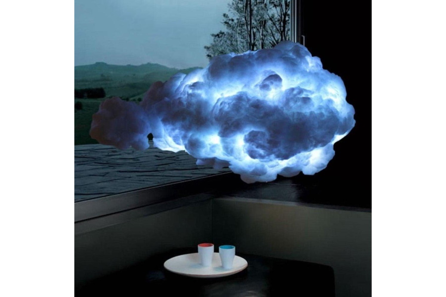 Thunder cloud chandelier