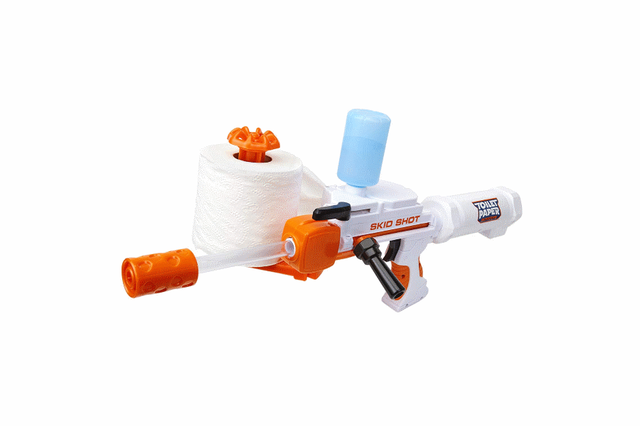 skid shot toilet paper gun