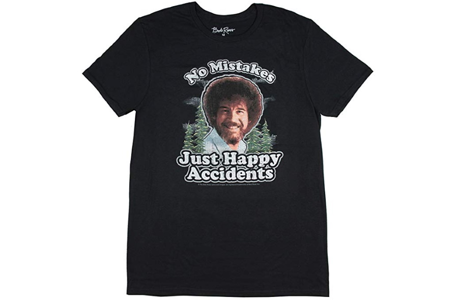 bob ross no mistakes just happy accidents