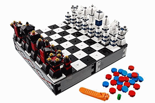 classic lego iconic chess set
