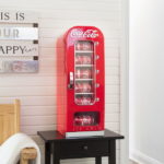 Retro coca cola vending fridge