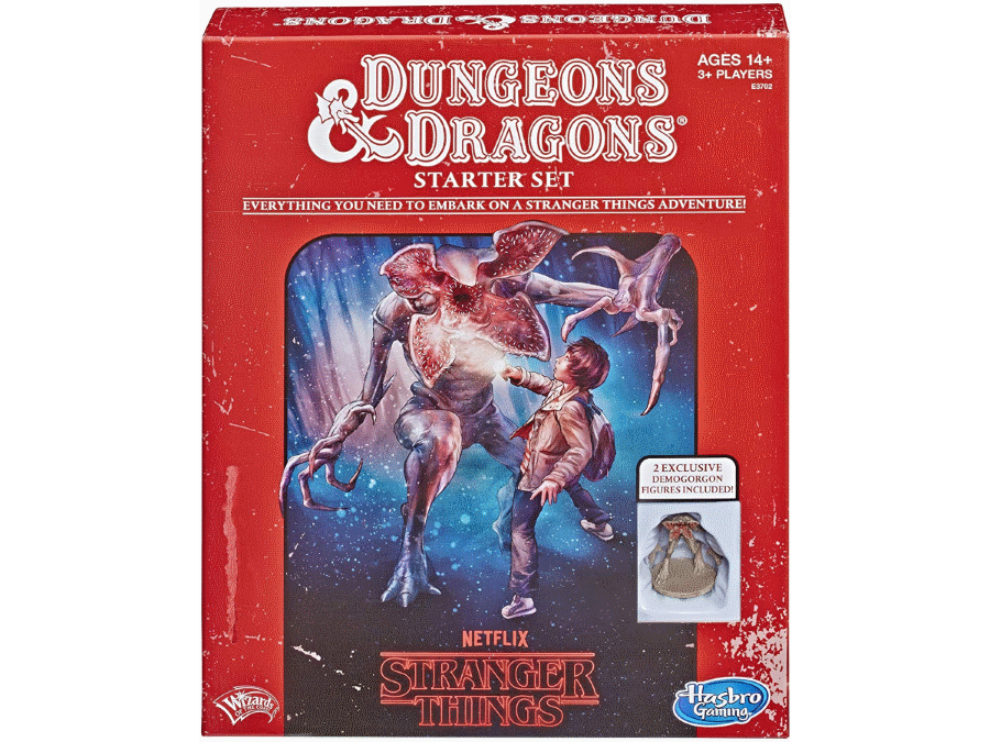 stranger things dungeons and dragons starter set