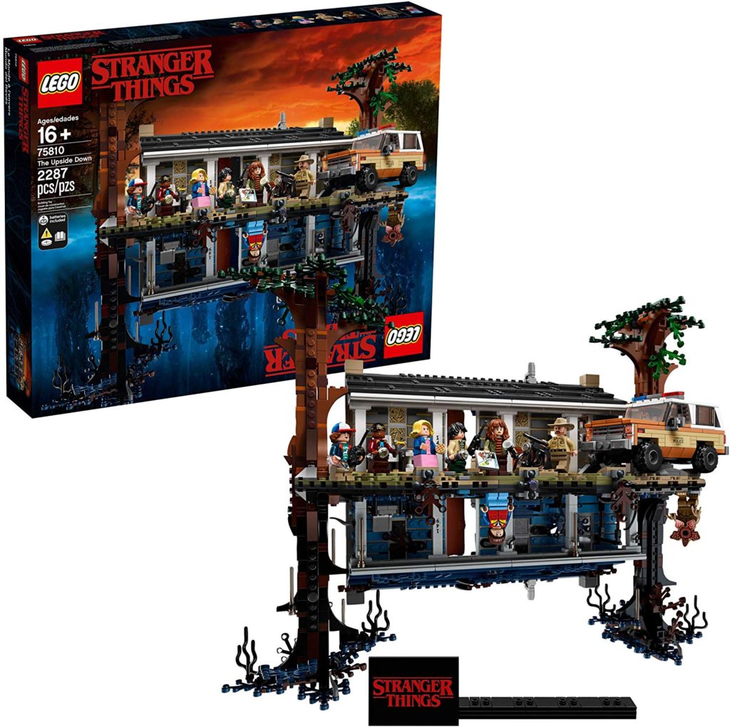 stranger things lego building set