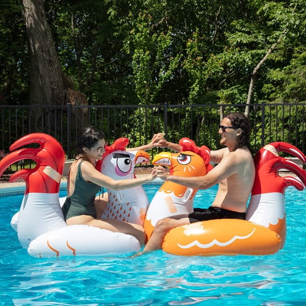 Chicken Fight Inflatable pool toys