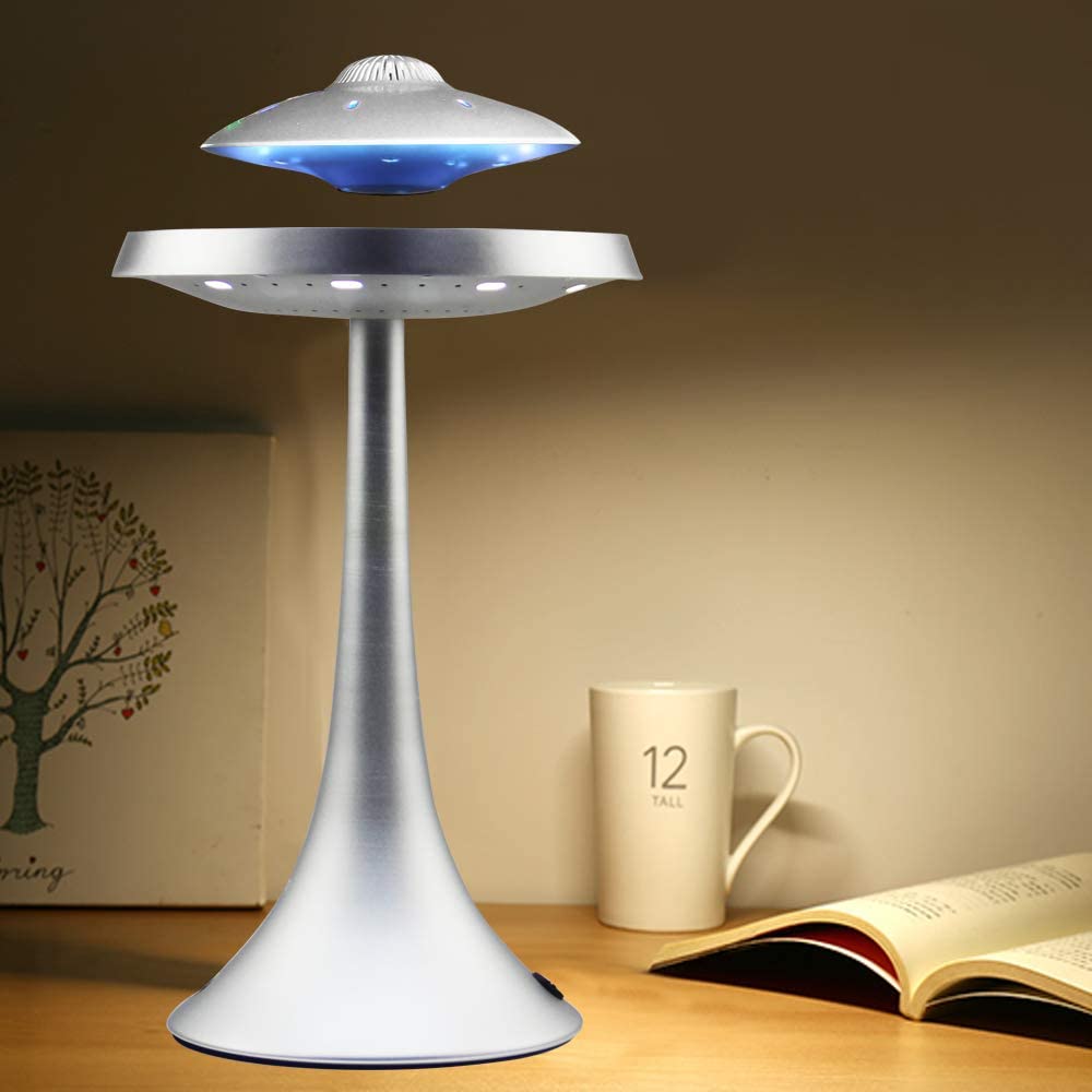 Levitating UFO Speaker lamp