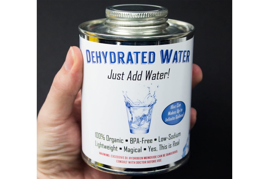 dehydrated water