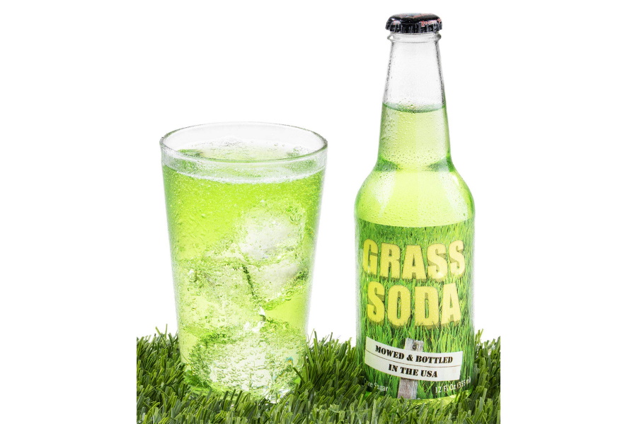 grass soda pop
