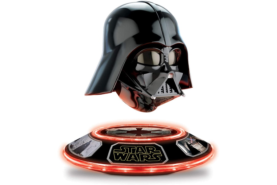 star wars darth vader levitating helmet