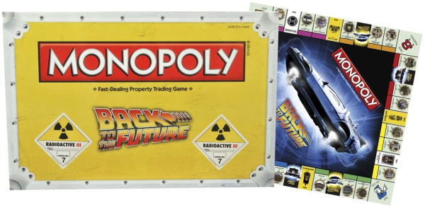 Monopoly back to the future board game