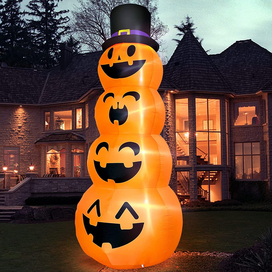 Giant halloween inflatables - giant inflatable pumpkin