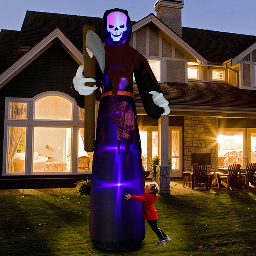Giant halloween inflatables - reaper