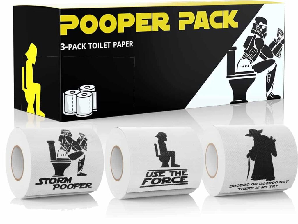 Star wars toilet paper gag gift