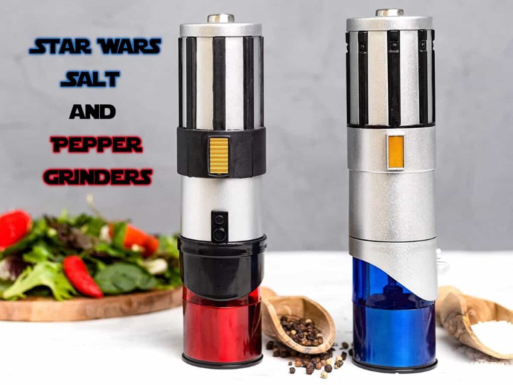 star Wars Lightsaber Electric Salt and Pepper Grinder