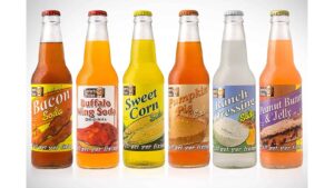 Lester's Fixins Outrageous Wild Crazy Soda Pop 6 Pack Sampler Set