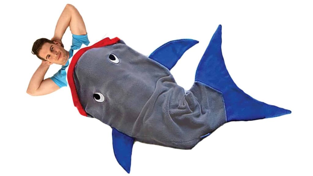 shark sleeping bag for adults