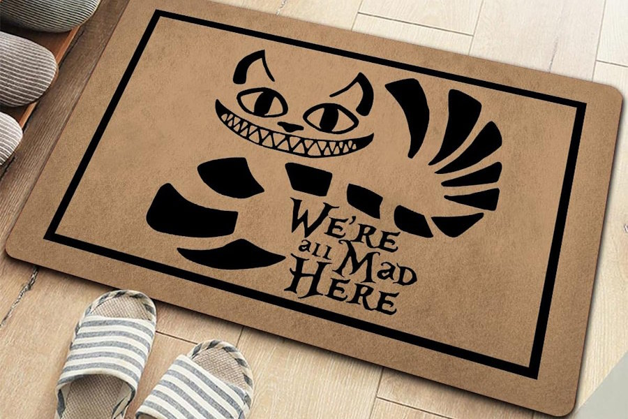 Sarcastic Welcome Mats - were all mad here