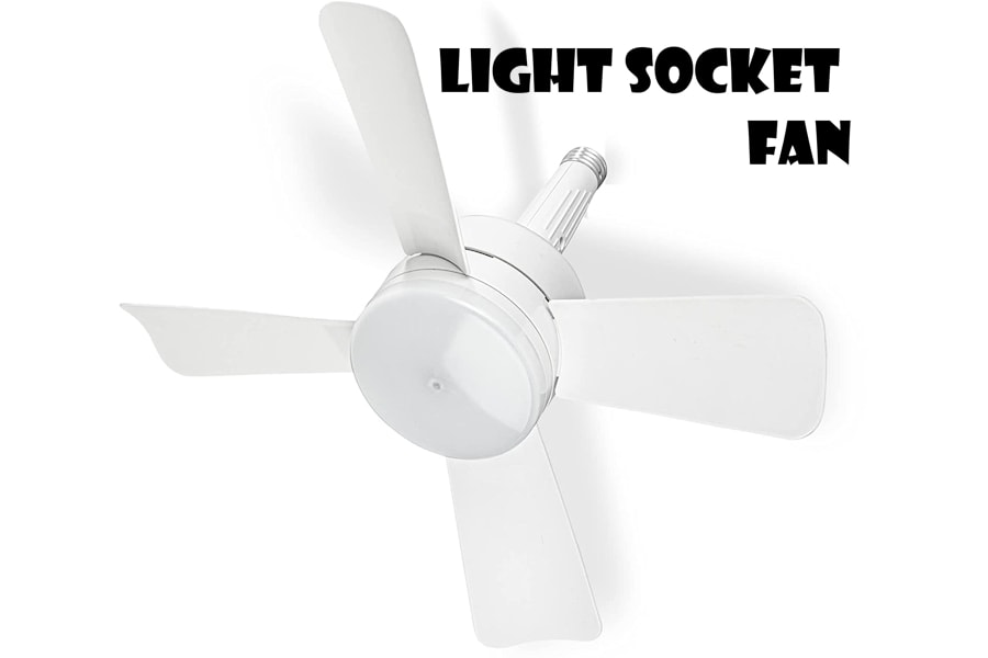 light socket fan