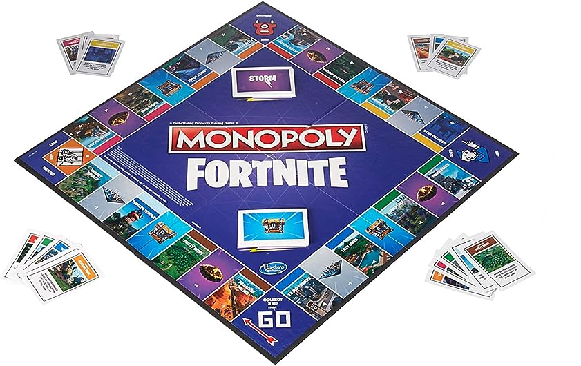 monopoly fortnite game board