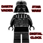 star wars darth vader lego clock